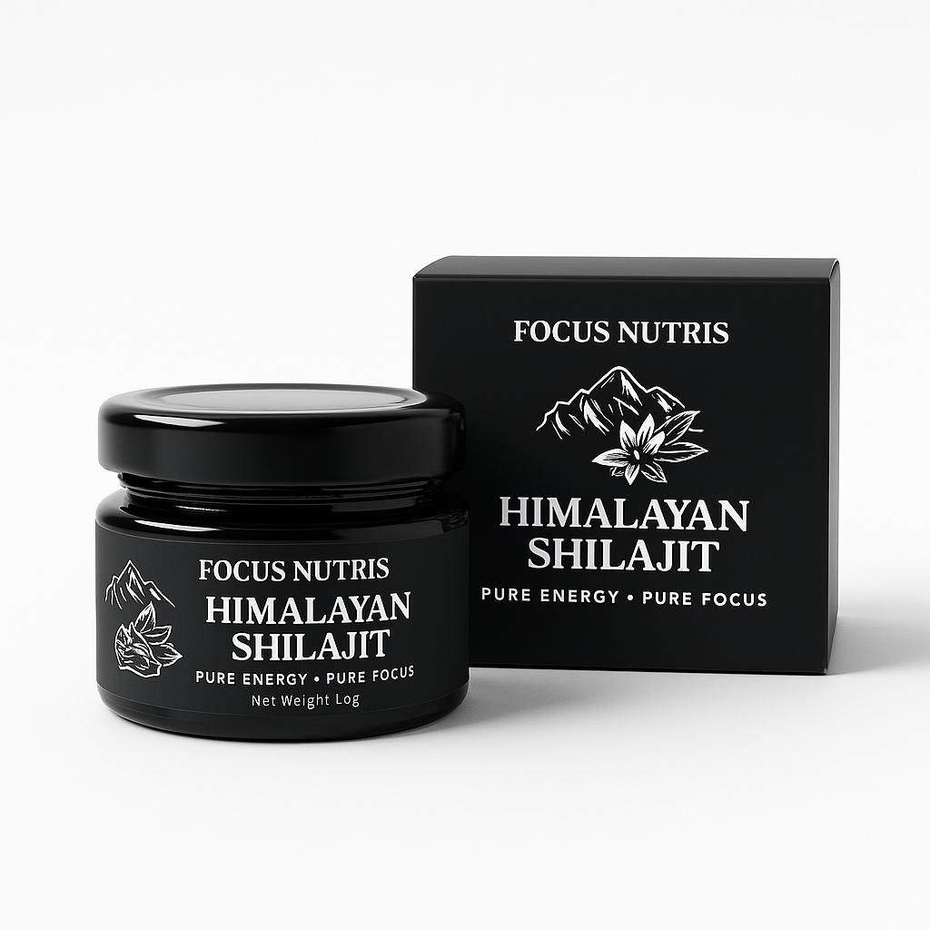30(gram) (60 Servings) – Himalayan Shilajit